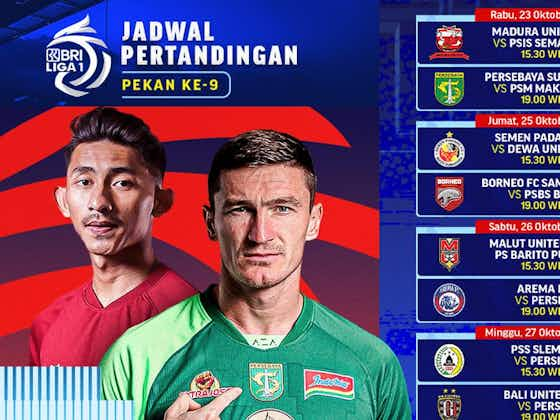 Jadwal pertandingan sepak bola liga1