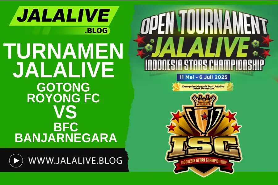 Turnamen Jalalive ISC: GOTONG ROYONG FC vs BANJARNEGARA BFC BANJARNEGARA
